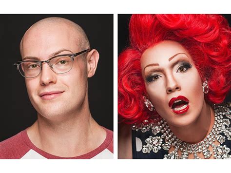 drag queens with and without makeup|More.